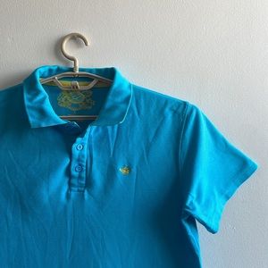 Blue English Laundry Polo Shirt Small